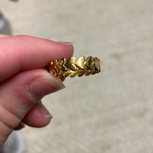 kendra scott gold heart ring